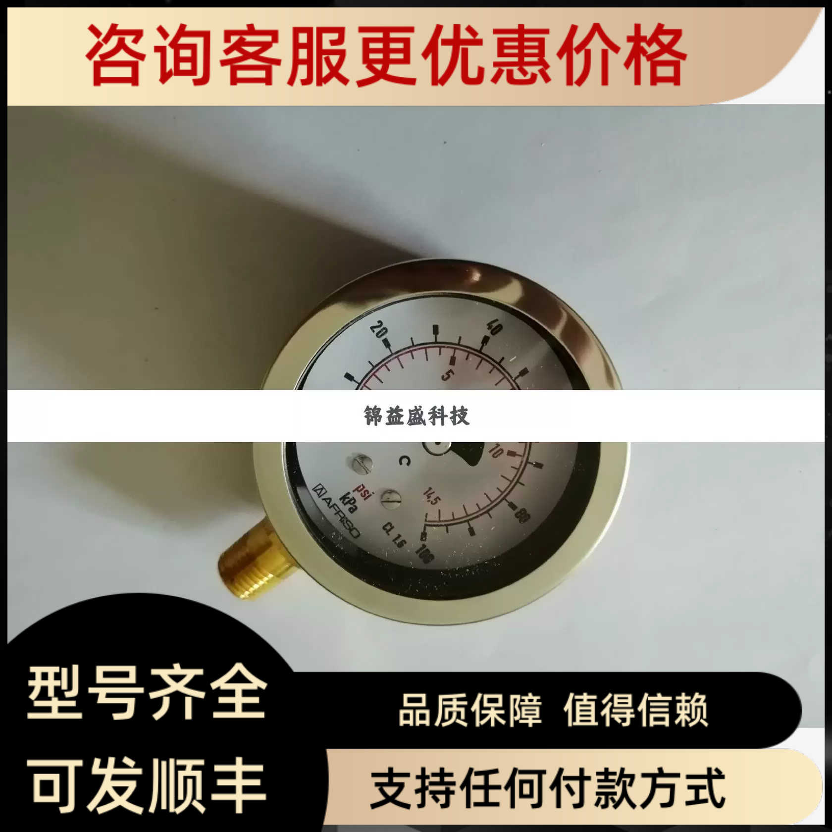 AFRISO 压力表 EN837-1