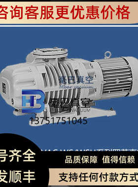 Leybold RUVAC WS/WSU系列罗茨真空泵WS251 WS501 WS1001 WS2001