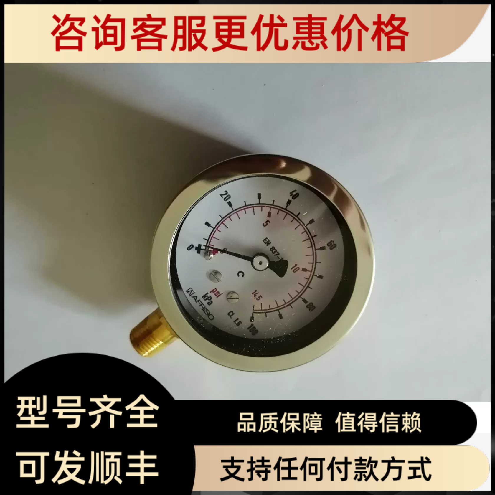 AFRISO 压力表 EN837-1