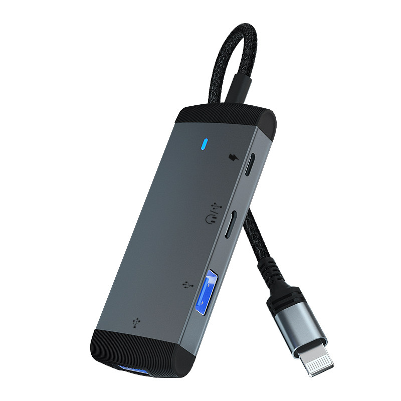 适用于苹果手机转接U盘硬盘苹果手机转接器