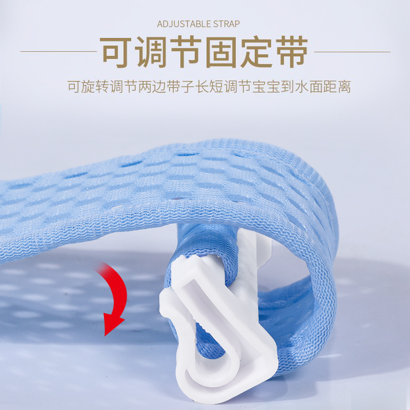儿童浴网婴儿洗澡宝宝悬浮浴垫小孩躺托浴架通用网兜加大幼儿