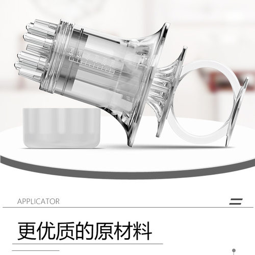 头皮头部凝胶膏状上药器生发液涂抹滚珠个护导液梳器保健按摩梳子