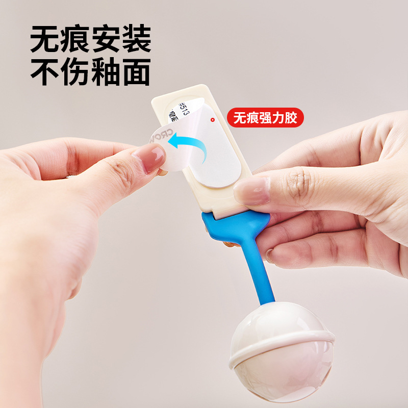 香薰铃铛马桶提盖器家用厕所马桶盖掀开器不脏手马桶提拉器