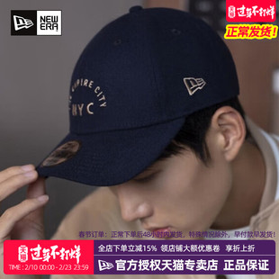 NewEra纽亦华男女940弯檐硬顶NYC毛呢休闲潮鸭舌帽棒球帽13470915