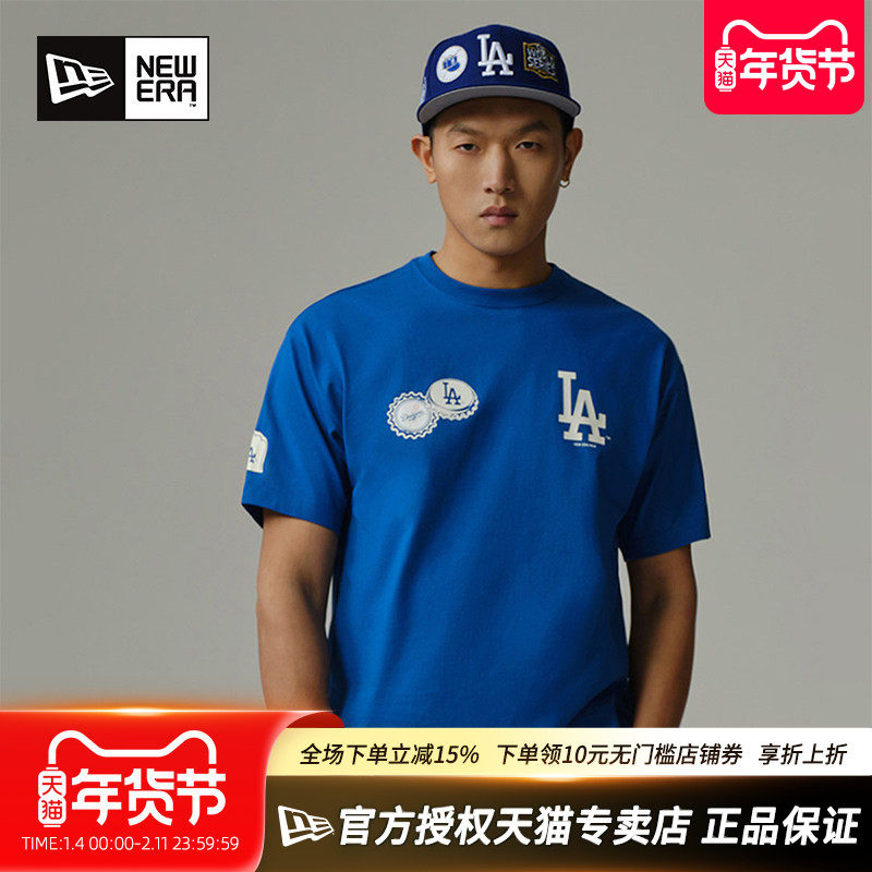New Era纽亦华MLB男女款夏纯棉透气印花休闲运动短袖T恤13559699,运动服/休闲服装,运动T恤,淘宝优惠券,粉丝福利购,淘宝优惠卷