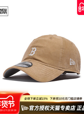 NewEra纽亦华MLB秋冬920弯檐软顶灯芯绒休闲运动棒球帽13480564