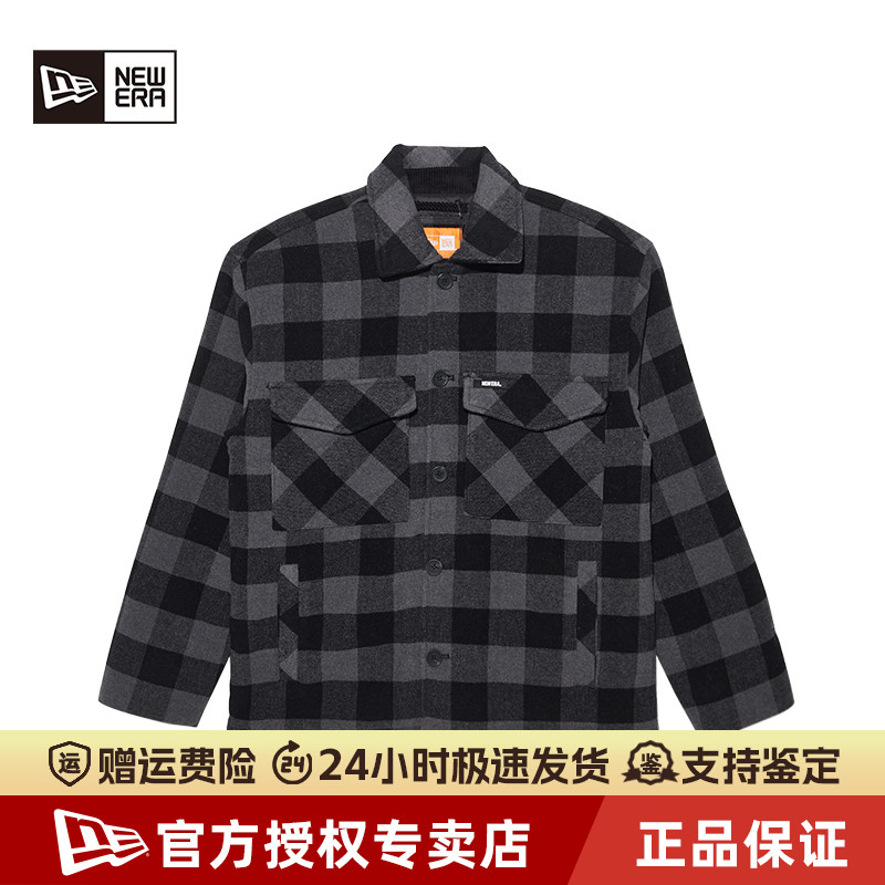 NewEra纽亦华夹棉衬衫棉服外套