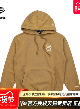 NewEra纽亦华MLB秋冬男女加绒保暖透气休闲运动连帽卫衣12866537