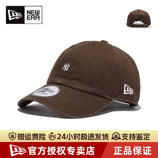 New 鸭舌棒球帽 Era纽亦华男女刺绣NY微小标920弯檐软顶LA潮流时尚