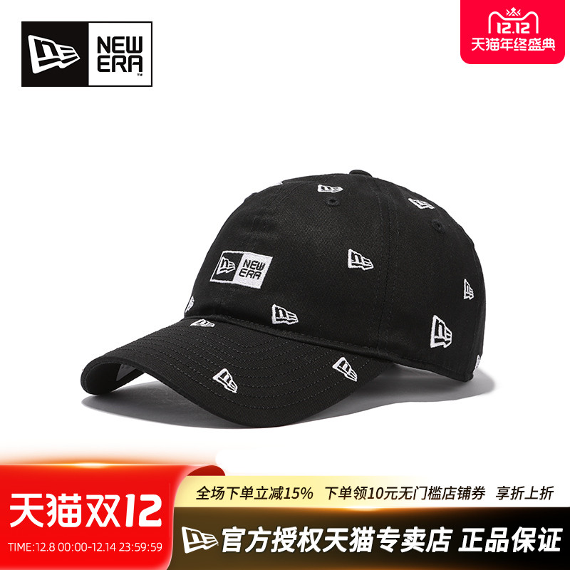 NewEra满印920弯檐软顶棒球帽