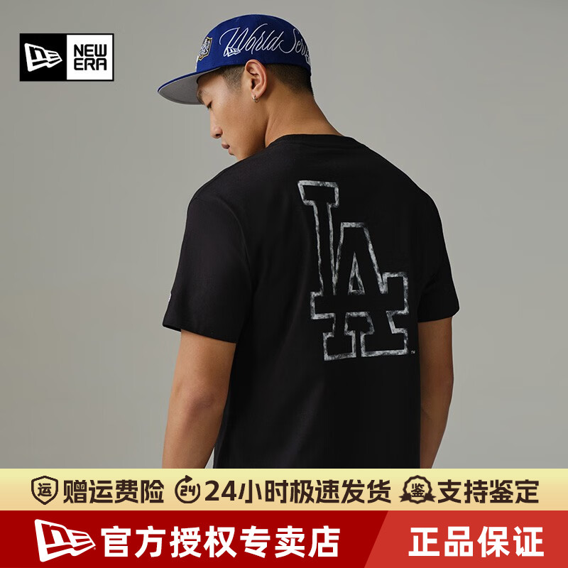 NewEra纽亦华MLBNY印花短袖T恤