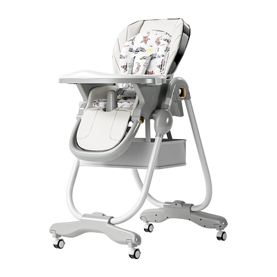 兔叮咚餐椅八档调节！一键折叠