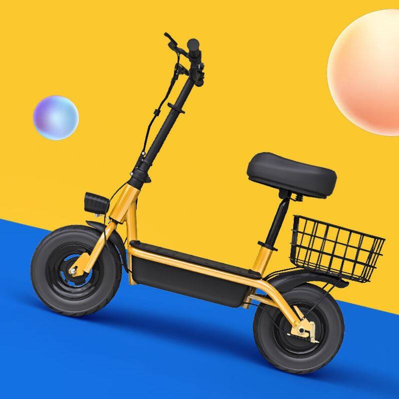 迷你小型电动车折叠电动滑板车成人可充电小电动车小型车小电驴