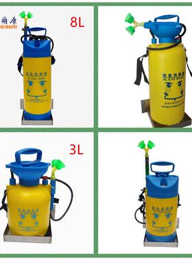 工业用验厂便携式洗眼器移动式双口3L5L简易实验室紧急喷淋洗眼器
