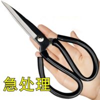 清仓家用不锈钢剪刀家用老式多功能剪子黑色尖头剪纸裁缝可用锋
