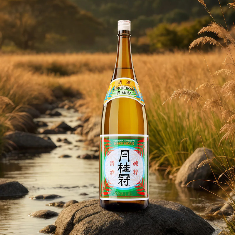 月桂冠国产日式纯粹清酒1.8L三文鱼刺身伴侣