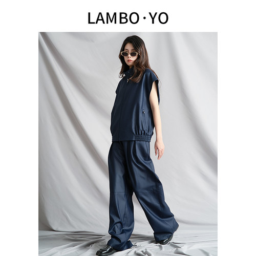 lamboyo拉链帅气百搭常规