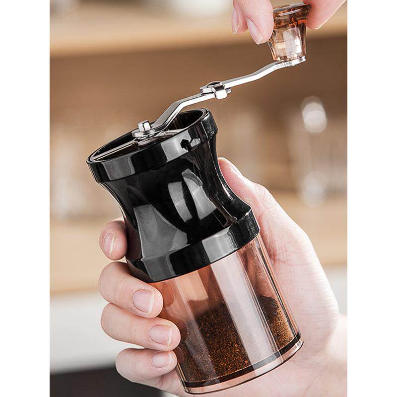 迷你便携式手摇磨豆机家用小型时尚咖啡豆研磨器可水洗手动磨粉机