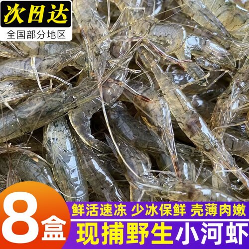 淡水小河虾鲜活速冻当季现捕包邮