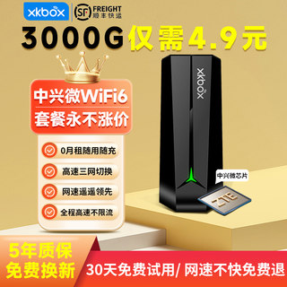 随身wifi移动无线新款免插卡wifi纯流量上网卡全国通用不限速智能便携式车载热点宿舍户外直播神器