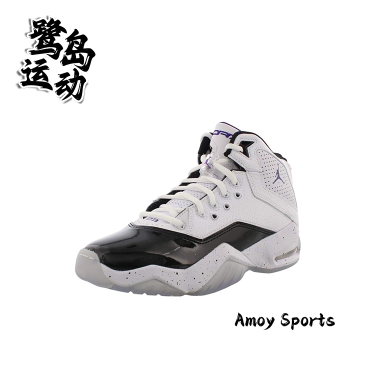 Nike耐克 Jordan B'Loyal GS 女子黑白气垫休闲运动篮球鞋 CK1425