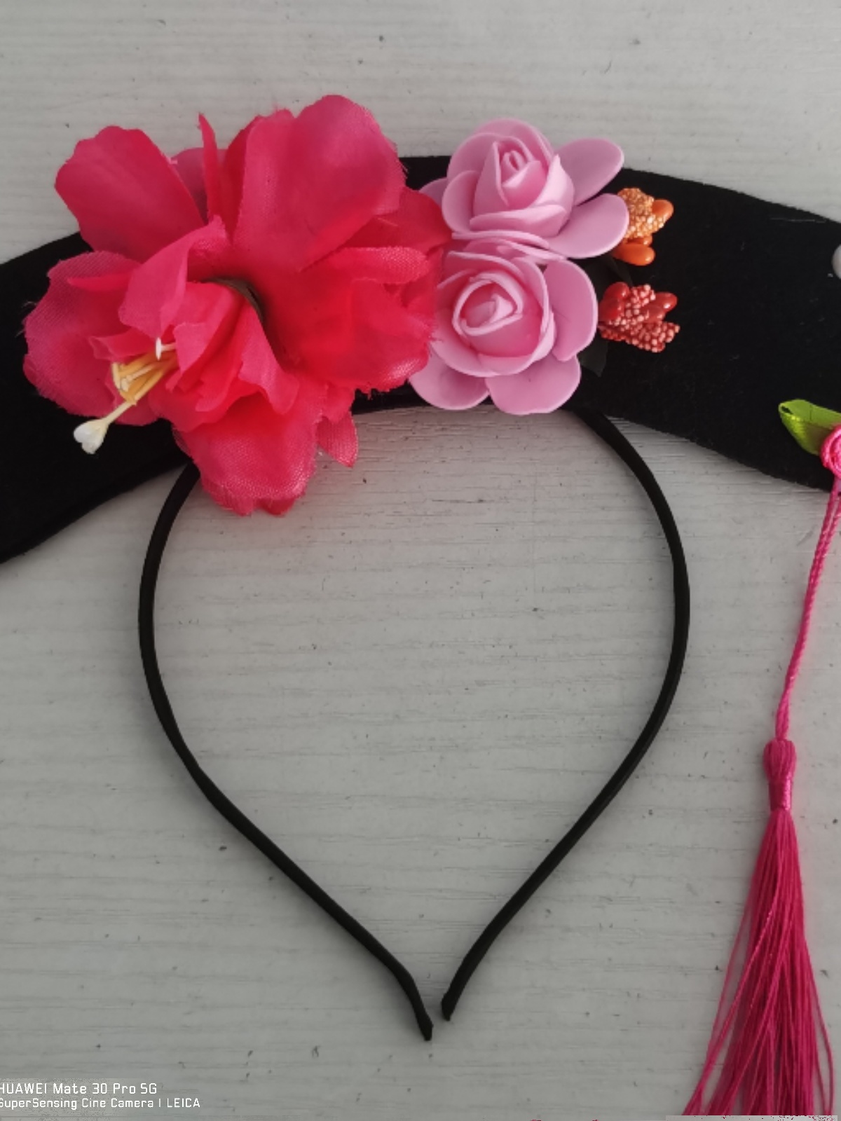 格格头饰儿童宫廷古装旗头发箍发夹发卡成人拍照演出头箍娘娘妃子