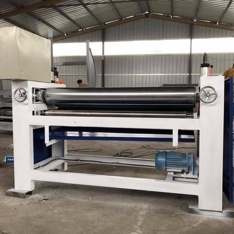 板材单面多功能上胶机大型三合板滚胶涂胶机无纺布百洁布涂布机