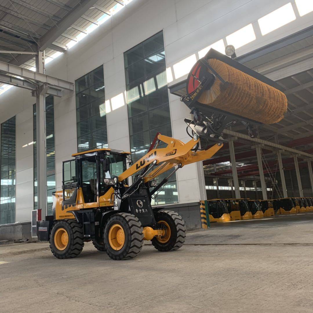 新款鲁宇鲁工液压柴油叉车 铁路环卫抛雪机 多用途除雪机