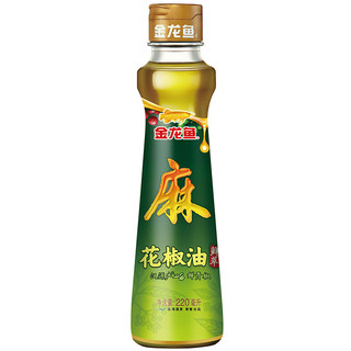 金龙鱼花椒油220ml 玻璃瓶装 凉拌川菜火锅米线蘸料 家用调味麻油