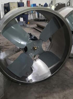 定制款不锈钢轴流风机前后带防虫细网T35-11-11.2/4KW34944m3/h