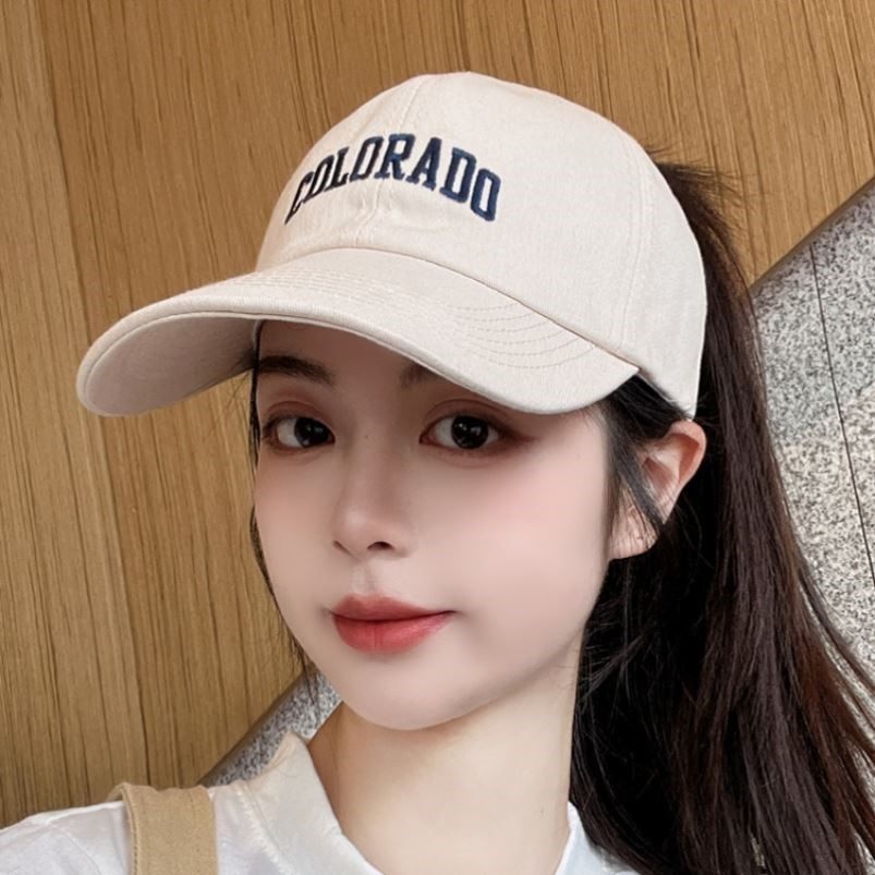 帽子女款2025新款夏季空顶跑步鸭舌帽棒球帽显脸小遮阳防晒遮阳帽