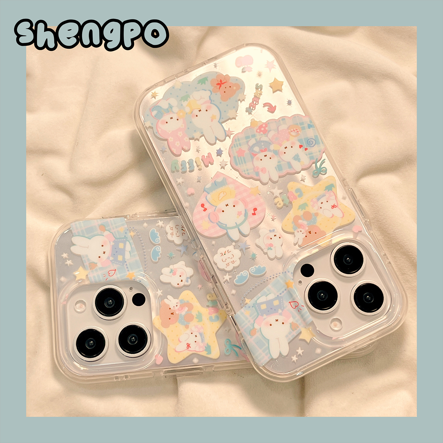 ins风可爱米菲兔少女心手机壳