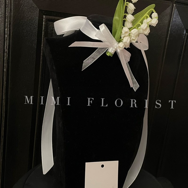 仿真铃兰胸花手腕花清新风格纯净小众花艺结婚备婚用品