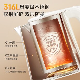 精选Impower茶吧机2025新款家用全自动智能客厅下置水桶高端饮水