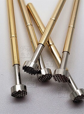 精选125MIL大头4MM测试针  P125-H5(4MM)32齿探针 33.35MM长密花