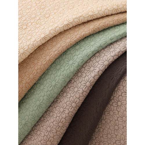 全棉沙发垫四季通用布艺防滑实木坐垫子简约现代皮套罩靠背巾定做