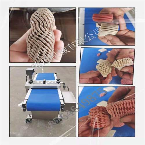 鸭胗切花机 切鱿鱼花设备 机械 切腰花十字子花型