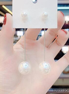 珍珠耳钉2025年新款潮流