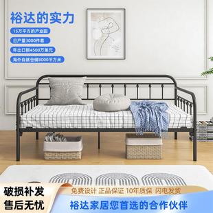 2023新款 铁艺儿童拼接床小户型坐卧两用沙发床带护栏婴儿床跨境货