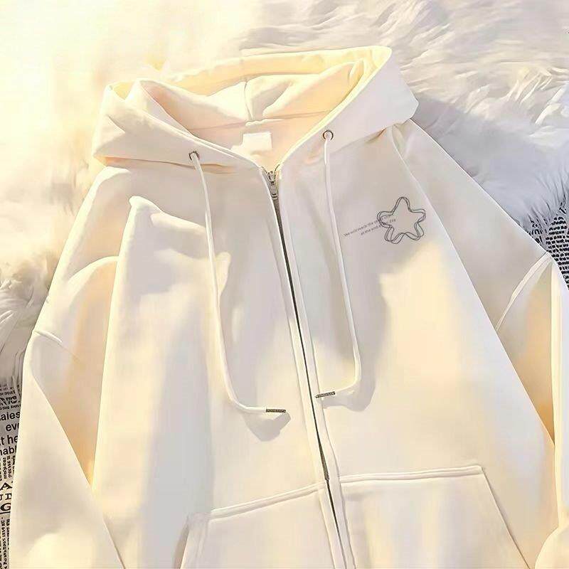 男女童春秋开衫连帽卫衣纯棉秋冬新款中大童潮牌防风保暖拉炼外套