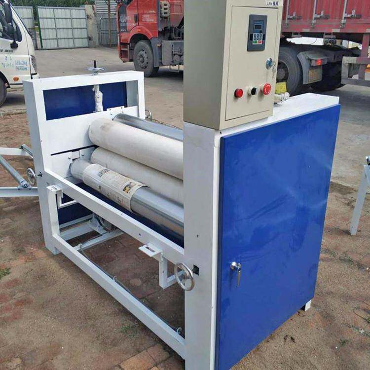 皮革板材滚胶机单面滚筒式小型上胶机1400双面涂胶机