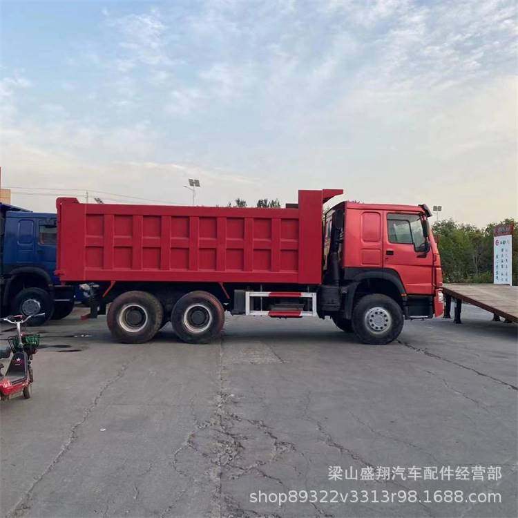 出口非洲集装箱运输卡车10轮豪沃自卸车371马力国二运输车现货