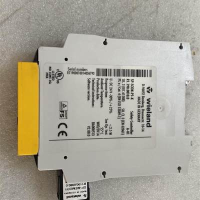 Wieland R119000100威琅全新安全继电器SP-SCOM-P1-K【请询价】