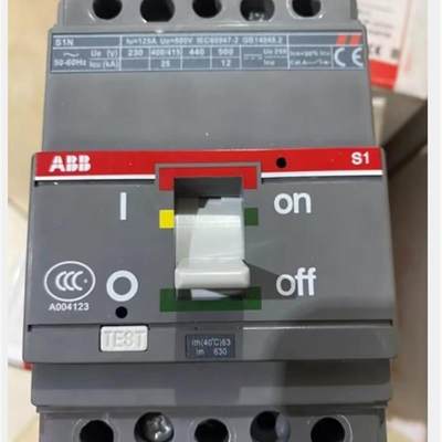 ABB塑壳断路器S1N160 S2N250 S3N250 S5N400 S6N630A 【请询价】