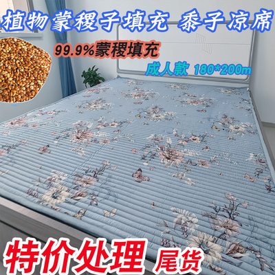 志成多维蒙稷凉席凉垫褥子冰凉感