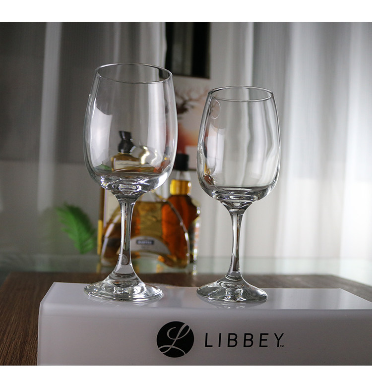 利比圣诺玛高脚杯加厚酒店商用葡萄酒杯餐厅大号红酒杯子家用酒杯