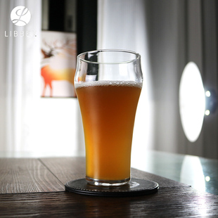 商用扎啤杯大号网红玻璃啤酒杯精酿创意杯子个性可乐杯英式品脱杯