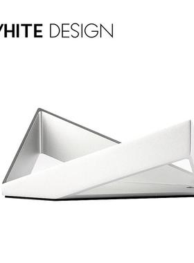 White Design创意铝合金名片盒桌面高档金属礼品办公桌名片收纳