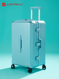 多功能大容量三七开静音万向轮行李箱结实耐用密码学生专用抗菌