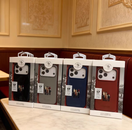 POLO保罗新款手机壳iPhone17pro立体刺绣马保护套防摔全包原包